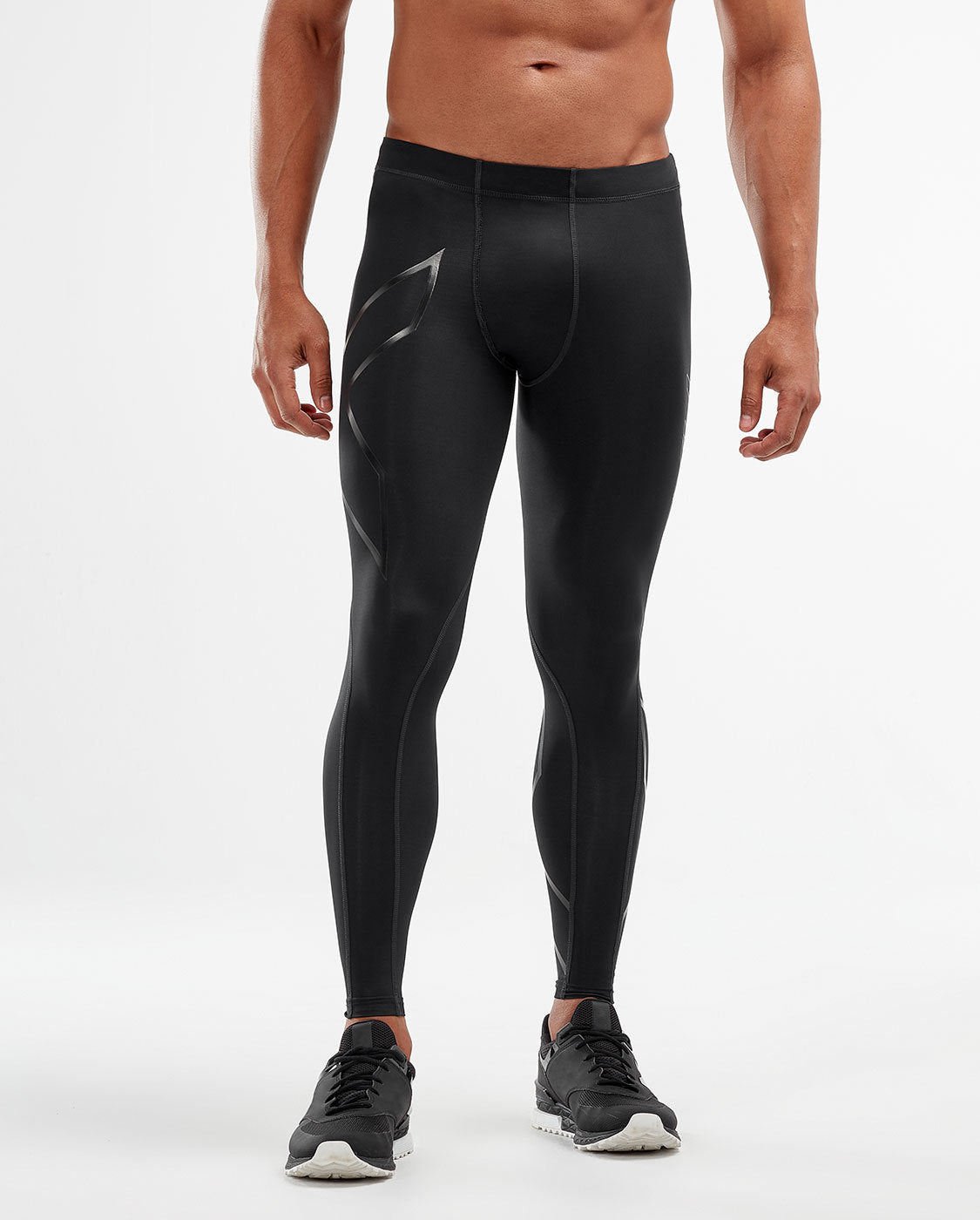 2XU★サーマルレッグウオーマー size:L 黒 UQ3026b