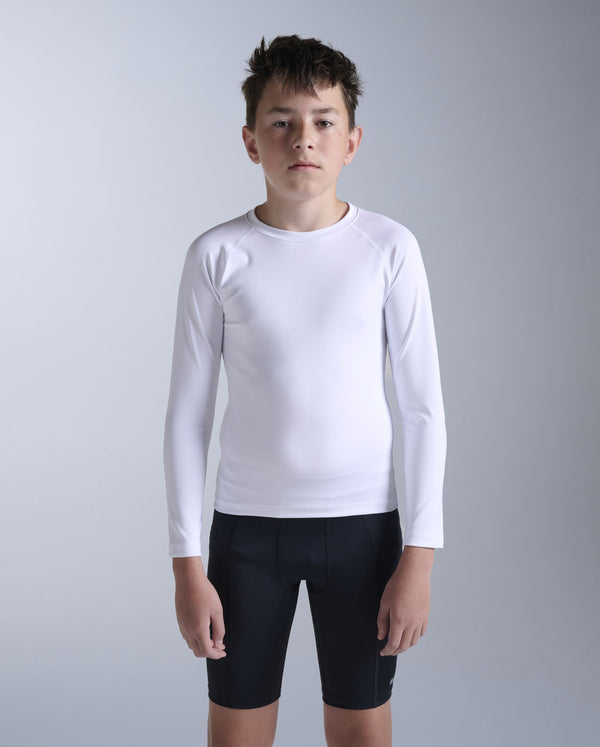 【NEW】Kids/Boy 子供向け コア コンプレッション ショーツ CA7490B BLK/SIL