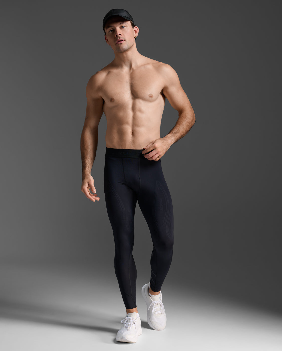 未使用 2XU MCSクロストレ コンプレッションタイツ ロゴベルト L 2XU（ツータイムズユー） メンズ MCSクロストレ コンプレッション