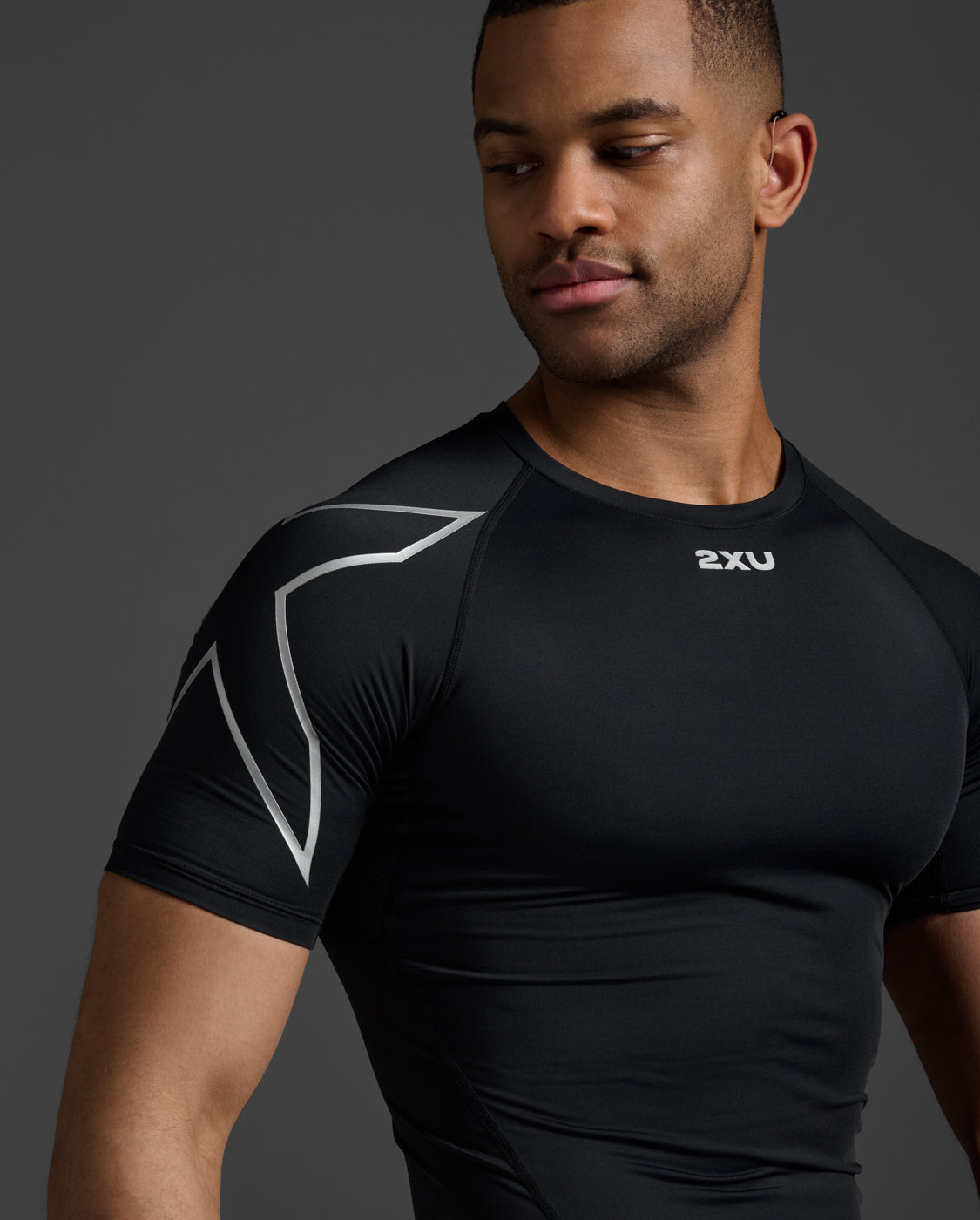 2XU メンズ コンプレッション シャツ XS PWXコンプレッション ショートスリーブトップ MA6399A BLK/SIL – 2XU Japan