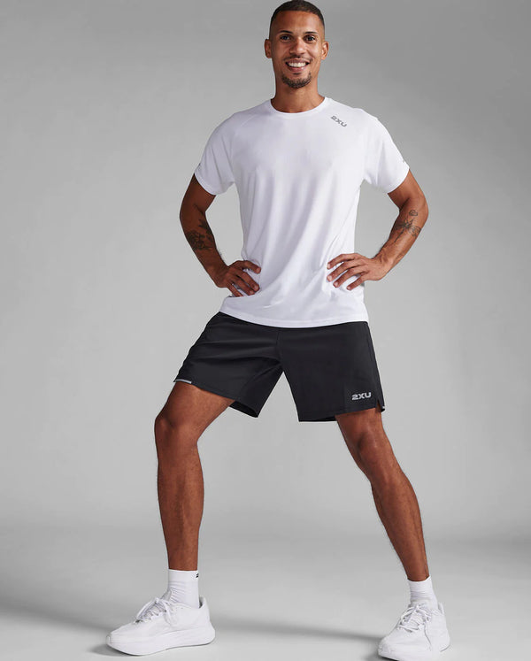 メンズ エアロ Tシャツ MR6557A WHT/SRF〈セール返品交換・不可〉