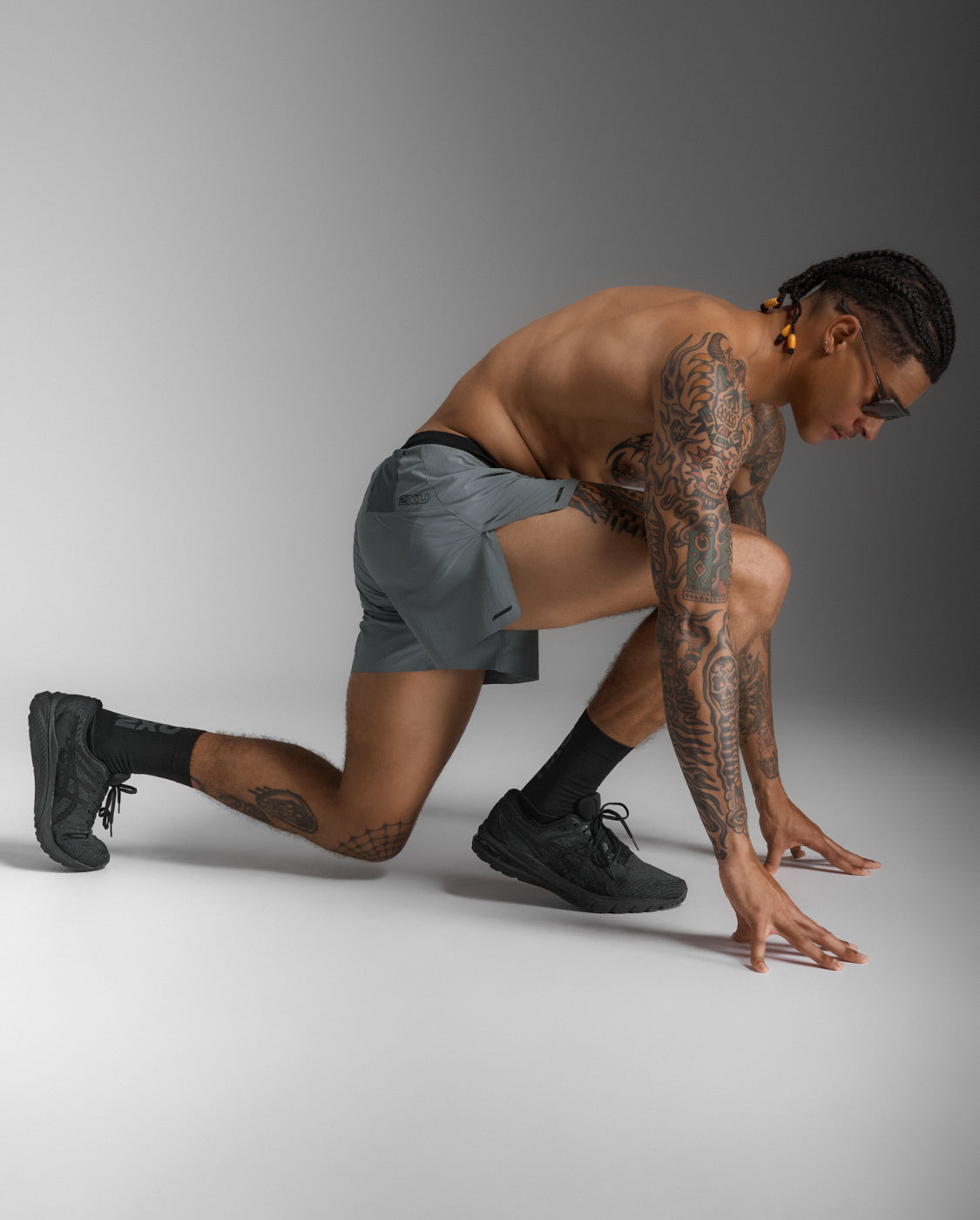 【NEW colour】メンズ ライトスピード スタッシュ5インチ ショート MR6951B DSG/BRF