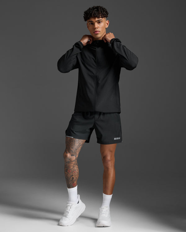 メンズ エアロ ジャケット MR7209A BLK/SRF