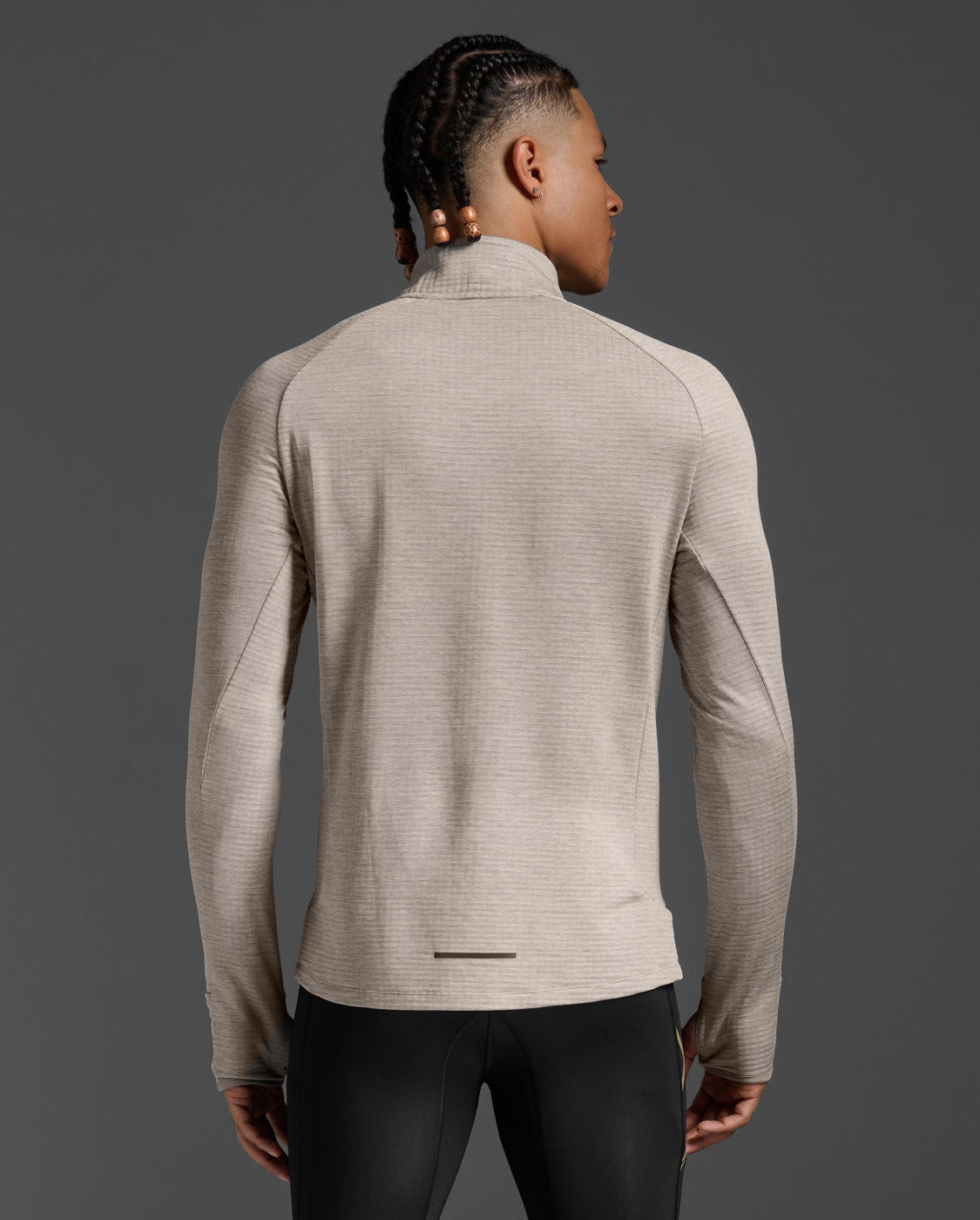 メンズ イグニション1/4ジップ ロングスリーブ MR7318A CAR/BRF