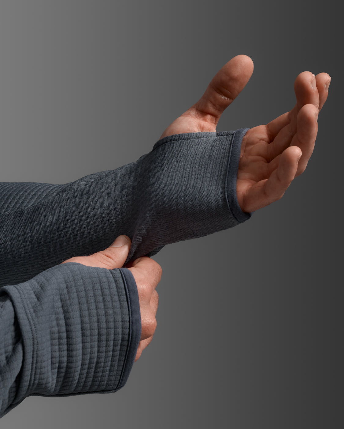 【NEW】メンズ イグニション HYPER-HAPTIX 1/4ジップ ロング MR7349A TRB/BRF