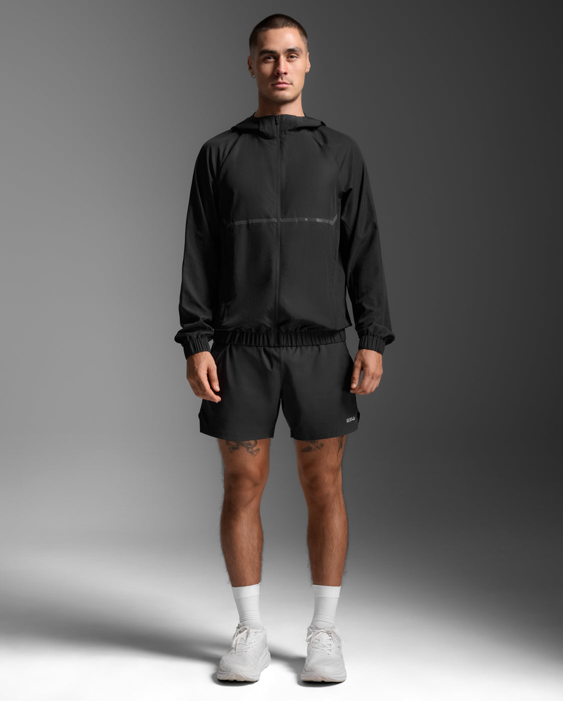 【NEW】メンズ エアロヘックス ウィンドブレーカー MR7358A BLK/BRF