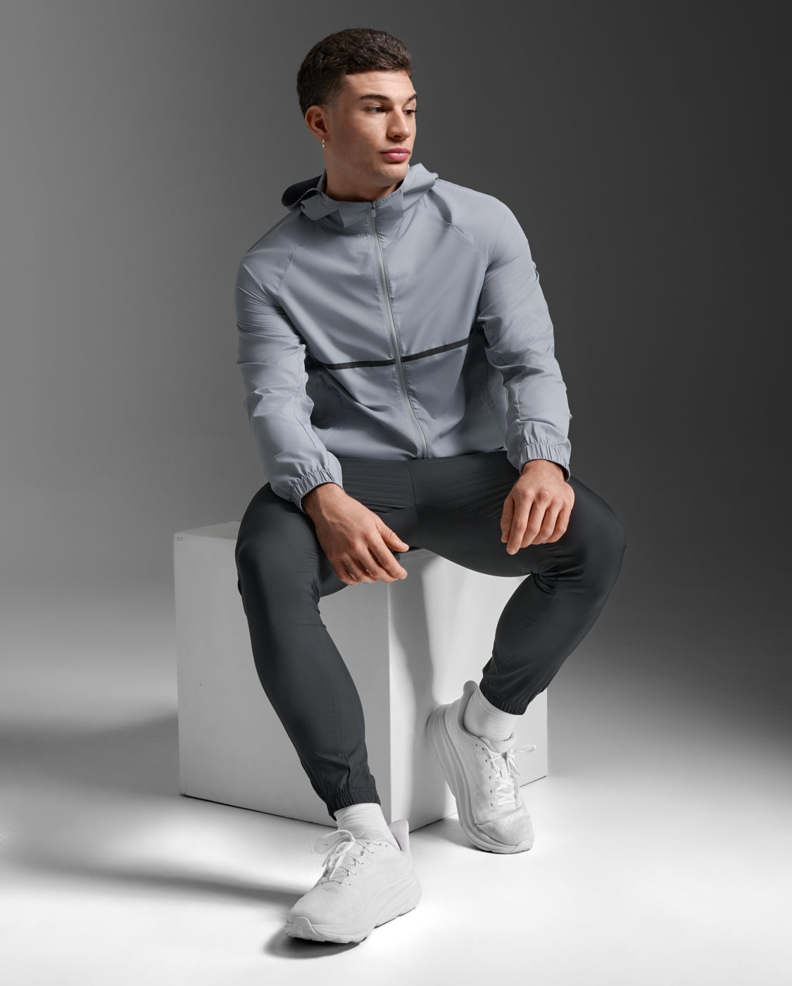 【NEW】メンズ エアロヘックス ウィンドブレーカー MR7358A WTV/BRF