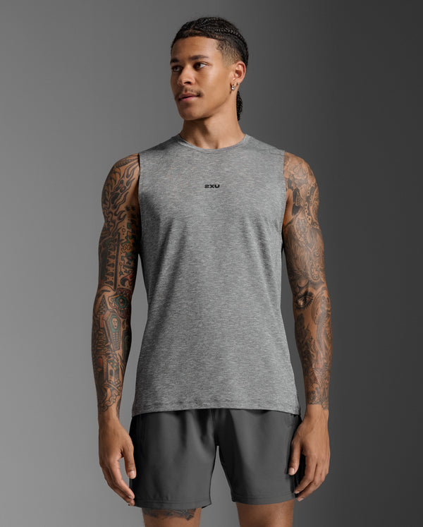 【NEW】メンズ モーションソフトジャージータンク MR7392A HBM/BLK