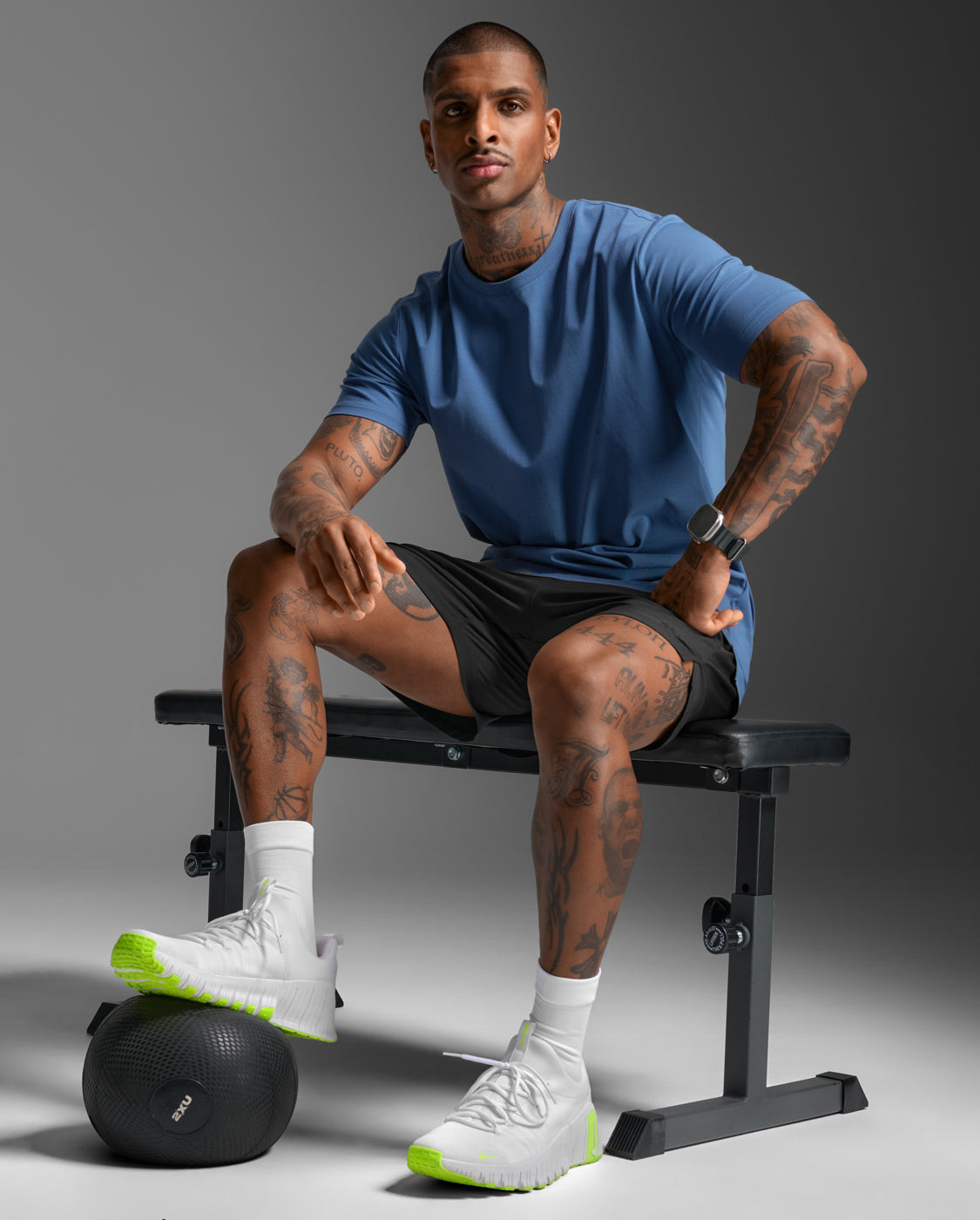 【NEW】メンズ モーションコットン フレックスTeeシャツ MR7427A IND/IND