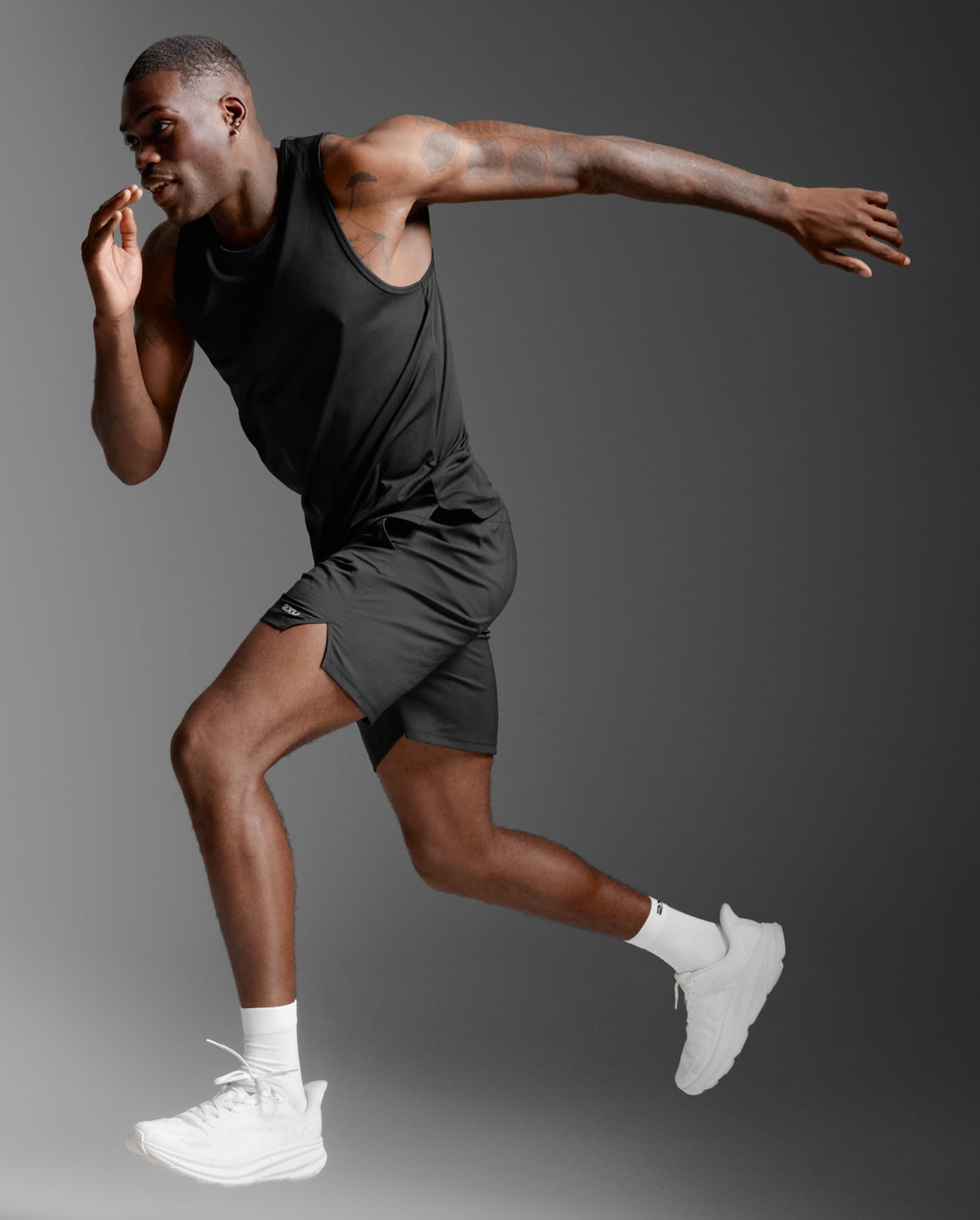 【NEW】メンズ エアロ メッシュタンク MR7440A BLK/SRF