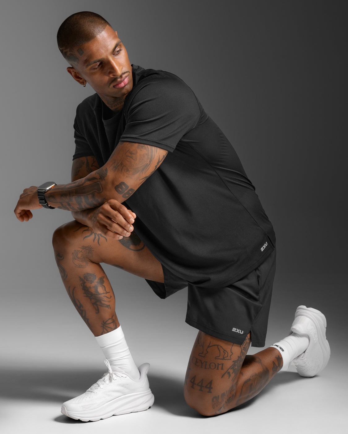 【NEW】メンズ エアロTEEシャツ MR7441A BLK/SRF