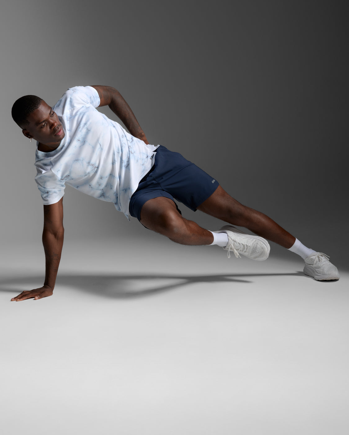 【NEW】メンズ エアロTEEシャツ MR7441A BMB/BRF