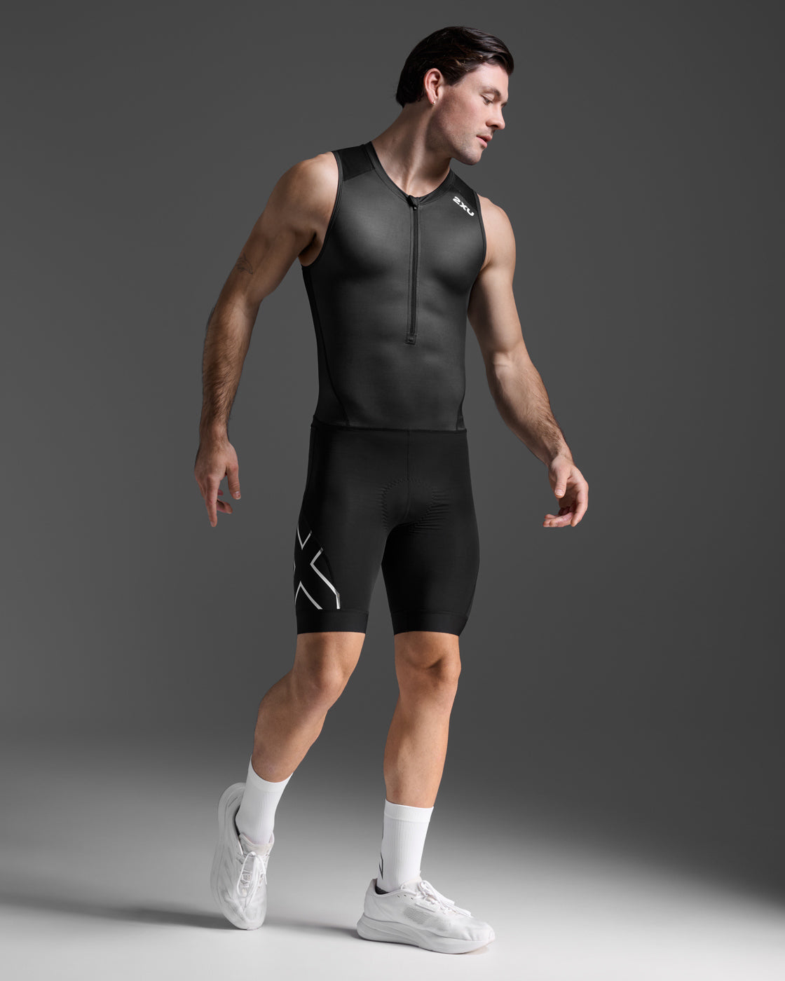 メンズ コア トライスーツ MT7398D BLK/WHT – 2XU Japan
