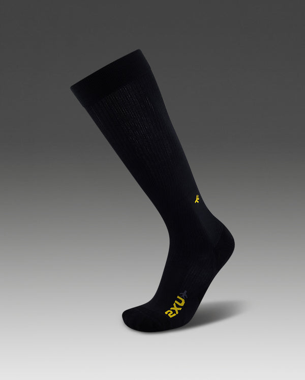 フライトコンプレッションソックス Ua5688e BLK/BLK
