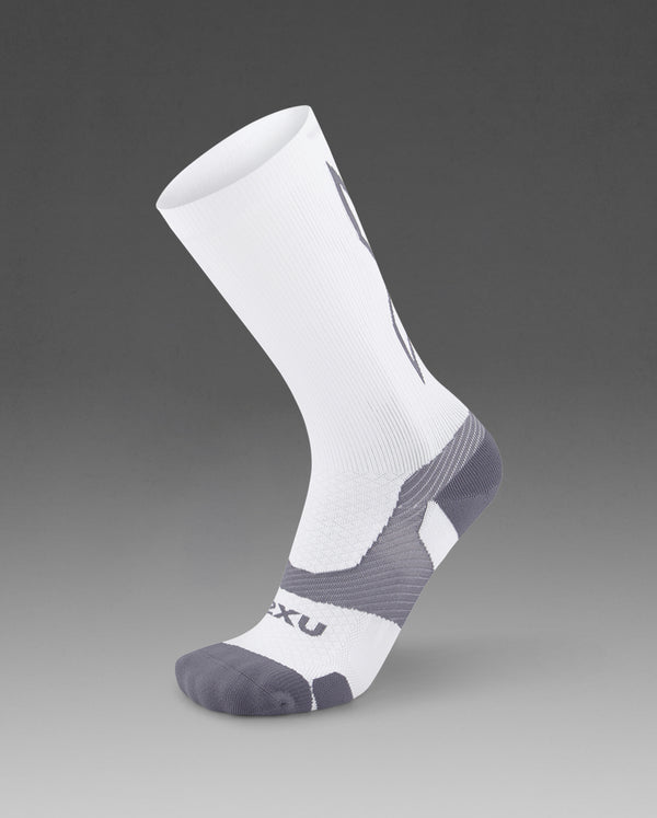 ベクター ライトクッション クルーソックス UA7005E WHT/GRY