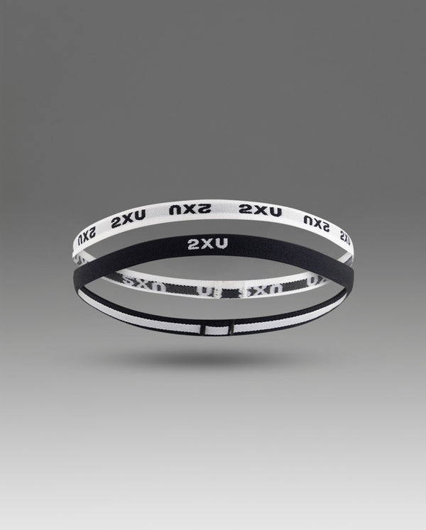 スキニーヘッドバンド UQ5692F BLK/WHT