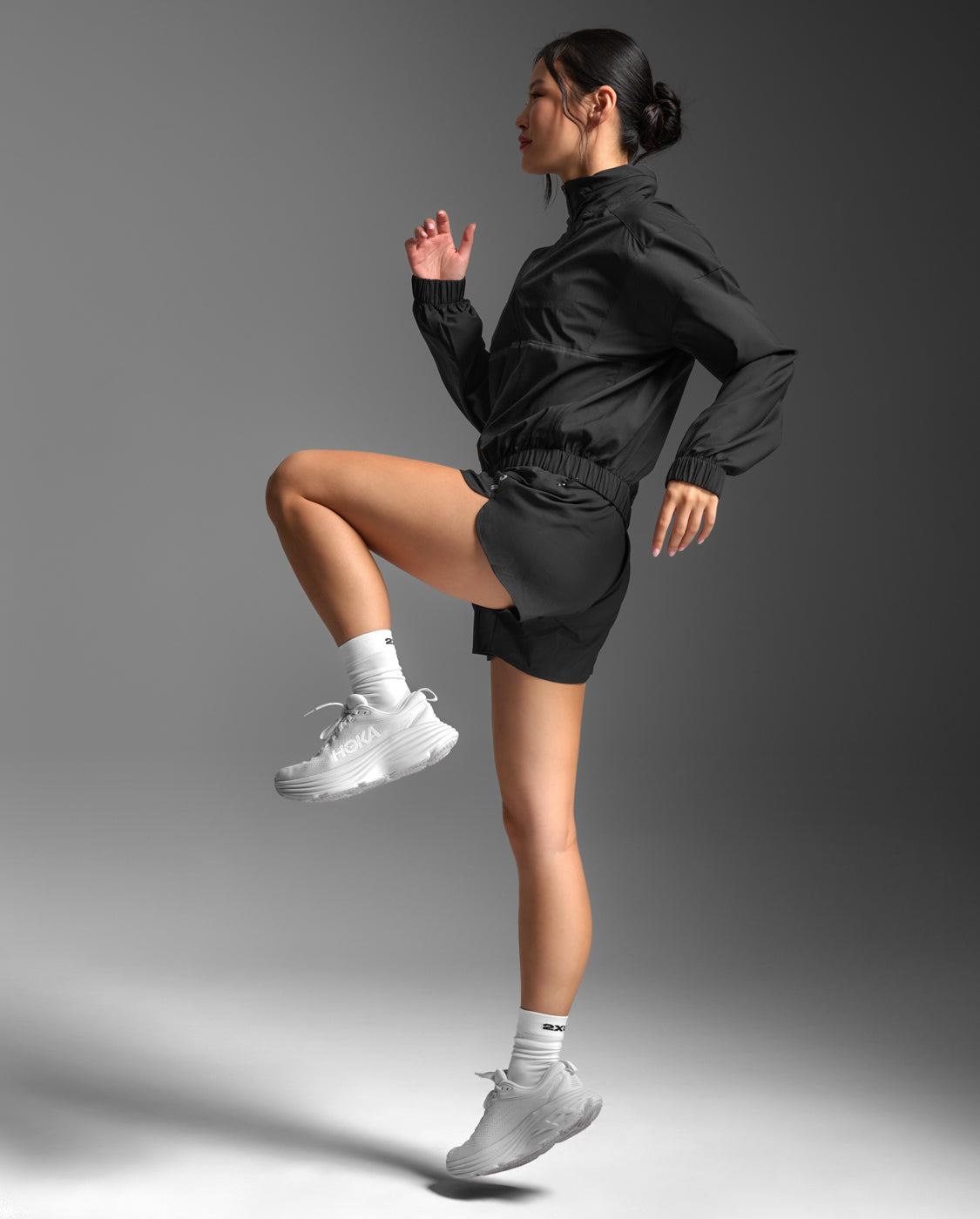 【NEW color】ウィメンズ エアロ シア ウィンドブレーカー WR7353A BLK/BRF