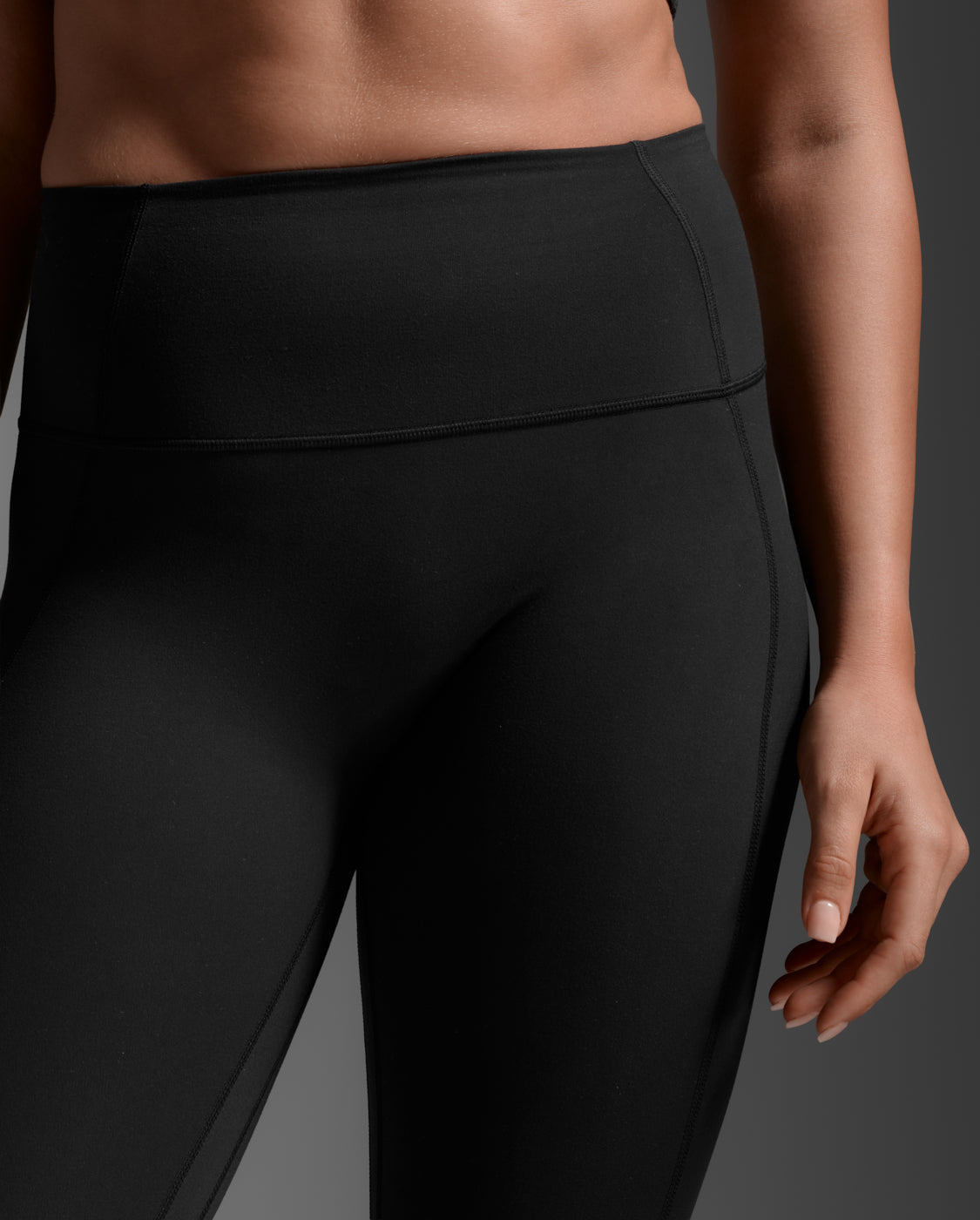 【NEW】ウィメンズ フルイド ハイライズ タイツ WR7537B BLK/BLK