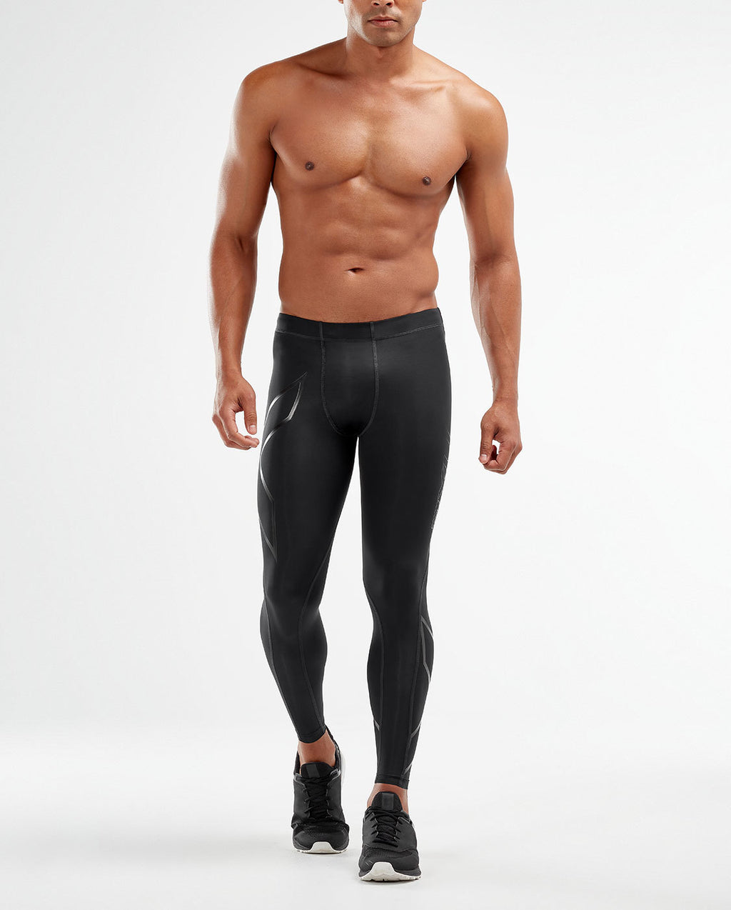 2XU★サーマルレッグウオーマー size:L 黒 UQ3026b