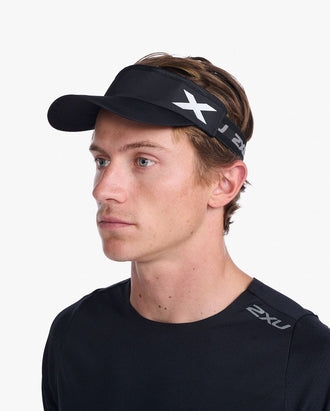 パフォーマンスバイザー UQ6165F BLK/BLK